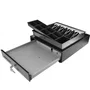 Premier Cajón Portamonedas 410-HQ Automático Negro 41x41 con 4 Compartimentos para Billetes y 8 para Monedas